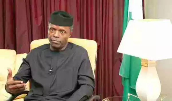 Why Nigerian Leaders Are Never Divided By Ethnicity, Religion When Stealing Money – VP Osinbajo Reveals